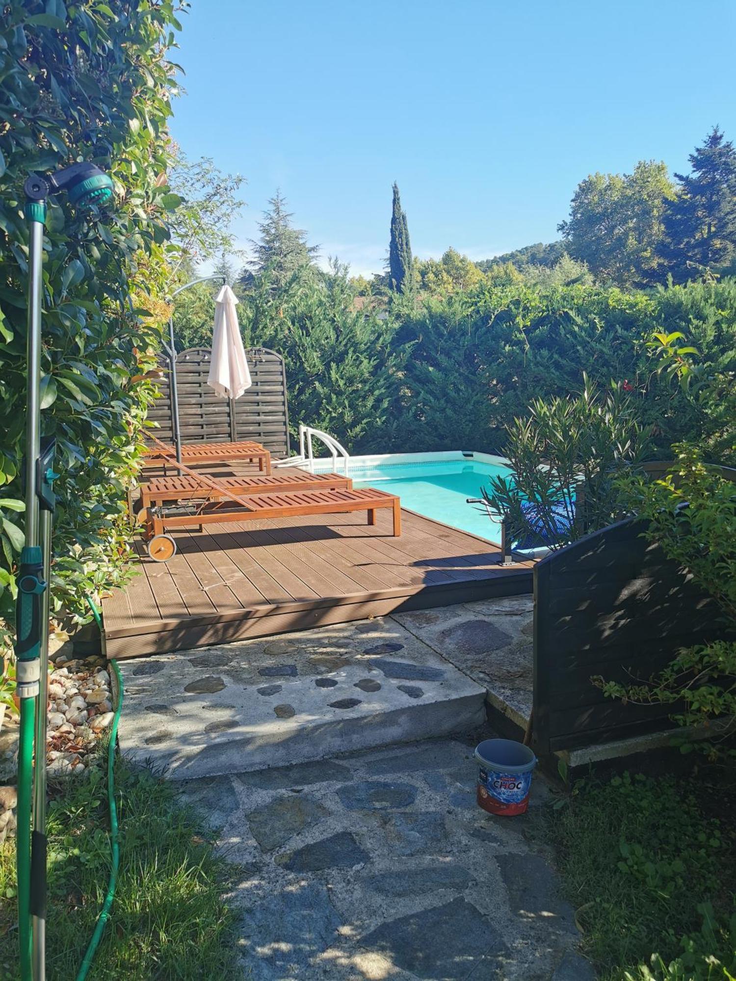 Mes Maisons Gardoises, Two Gites Sleeping 13 With Two Private Pools, Kids Room, Laundry, Disco, Free Wifi, Linen And Dog'S Are Welcome Gagnieres Екстер'єр фото